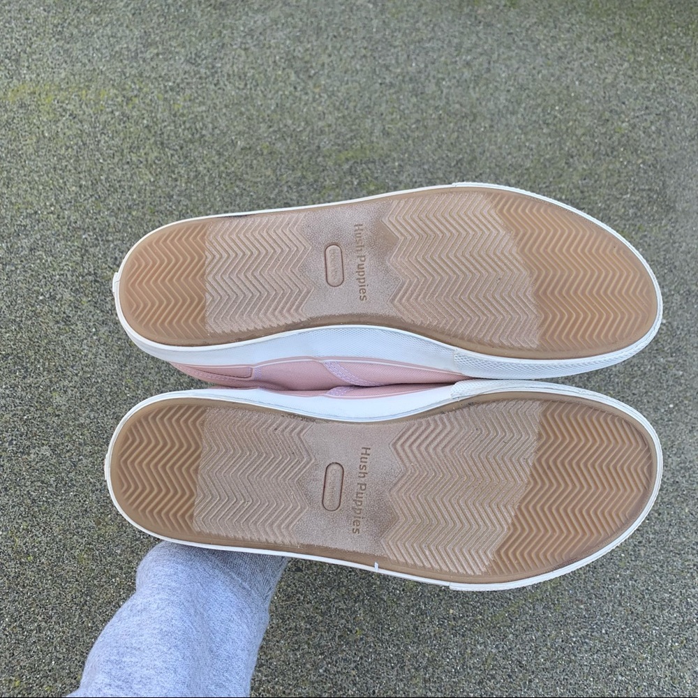 Hush Puppies Bounce Medium Moyen Sneakers Shoes // Size 11 // Blush Pink - Picture 5 of 14